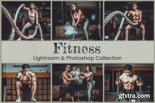 CreativeMarket - Fitness Lightroom Presets Photoshop 6470134