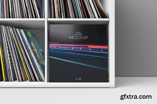 CreativeMarket - Vinyl Record Mockup 4 5970195