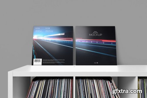 CreativeMarket - Vinyl Record Mockup 4 5970195