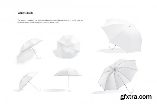 CreativeMarket - Umbrella Mockups Bundle 6442996