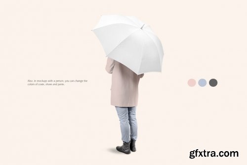 CreativeMarket - Umbrella Mockups Bundle 6442996