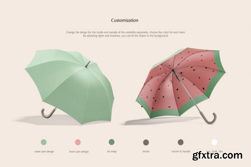 CreativeMarket - Umbrella Mockups Bundle 6442996