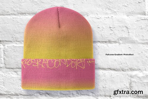 CreativeMarket - Beanie Mockups Set 6147172