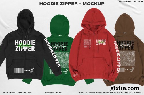 CreativeMarket - Hoodie Zipper - Mockup 6414614