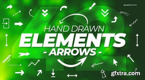 Hand Drawn Elements Kit V2 – Arrows 1026793