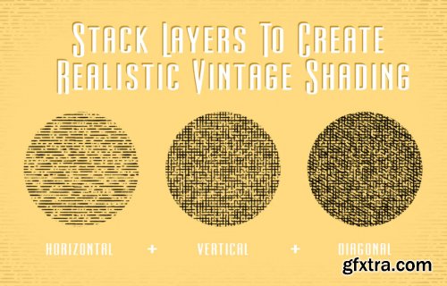 Vintage Engrave Pattern for Ps, Ai and Procreate