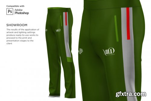 CreativeMarket - 3D Training Pants Mockup 6365884