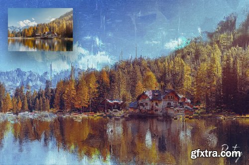 CreativeMarket - Painting Photoshop Action 6399858