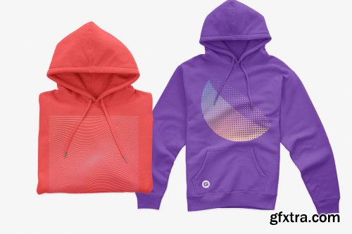 CreativeMarket - IND5000 Heavyweight Hoodie Mockups 6466505