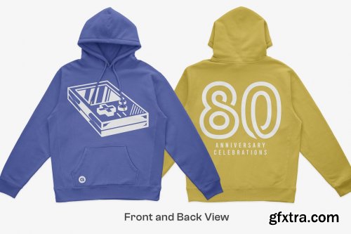 CreativeMarket - IND5000 Heavyweight Hoodie Mockups 6466505