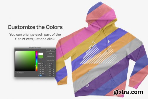 CreativeMarket - IND5000 Heavyweight Hoodie Mockups 6466505