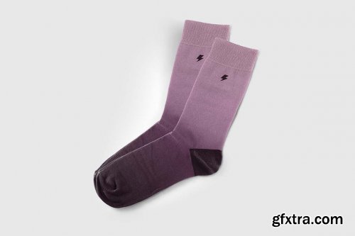 CreativeMarket - Socks Set Mockup 6178864