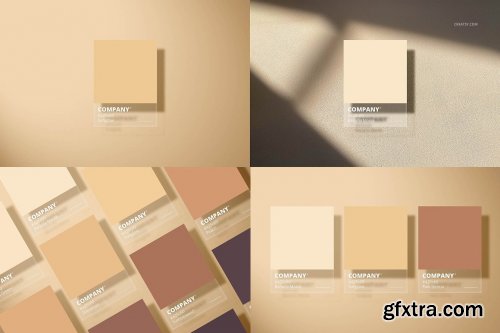 CreativeMarket - Color Match Mockup Set 6343287