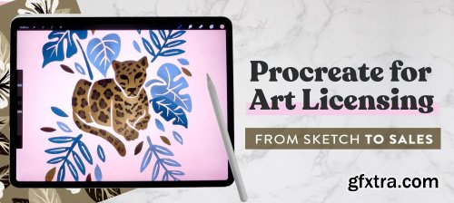 Draw Animals in Procreate: Plus Tips for Art Licensing Sales