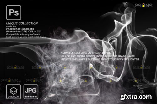 CreativeFabrica - Fog Overlay & Smoke Bomb Overlay