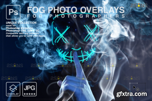 CreativeFabrica - Fog Overlay & Smoke Bomb Overlay