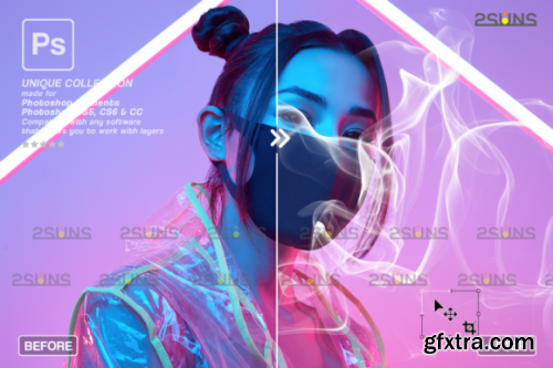 CreativeFabrica - Fog Overlay & Smoke Bomb Overlay