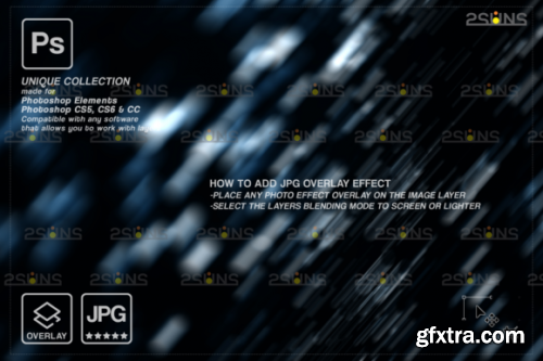 CreativeFabrica - Rain Overlay & Photoshop Overlay