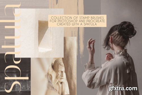 CreativeMarket - Spatula PS & Procreate Stamp Brushes 6425198