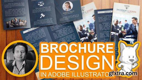  Brochure Design in Illustrator for Non Designers - How to Make Easy Trifold Designs