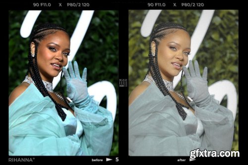 CreativeMarket - Rihanna Lightroom Presets 6406925