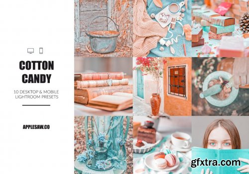 CreativeMarket - Cotton Candy Lightroom Presets 4807192