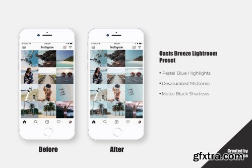 CreativeMarket - Oasis Breeze Lightroom Presets 3865859