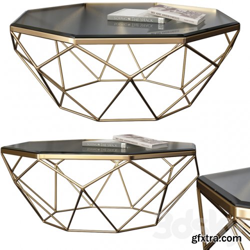 Mystique Glass-Top Coffee Table