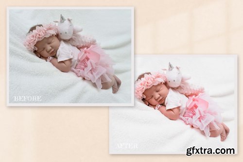 CreativeMarket - Baby Lightroom Photoshop LUTs 6520693