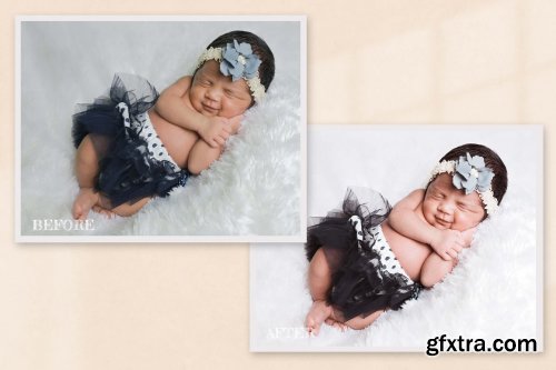 CreativeMarket - Baby Lightroom Photoshop LUTs 6520693