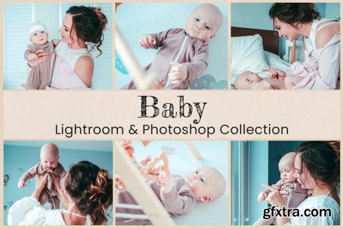 CreativeMarket - Baby Lightroom Photoshop LUTs 6520693