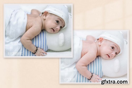 CreativeMarket - Baby Lightroom Photoshop LUTs 6520693