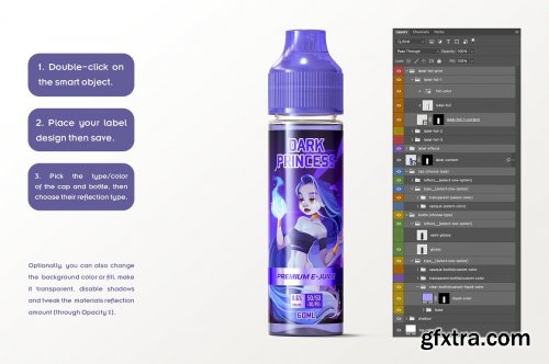 CreativeMarket - eLiquid Bottle Mockup v. 60ml-E Plus 6132308