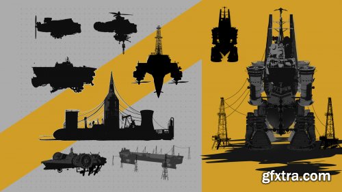 2100 + Custom shapes + 1000+ Cheat brushes Mega pack for Concept art