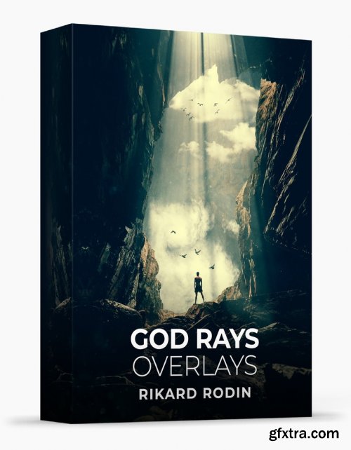 Rikard Rodin - God Rays - Overlays & Brushes