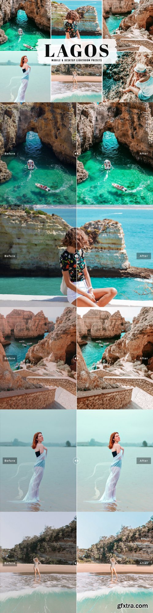 CreativeMarket - Lagos Pro Lightroom Presets 6496663