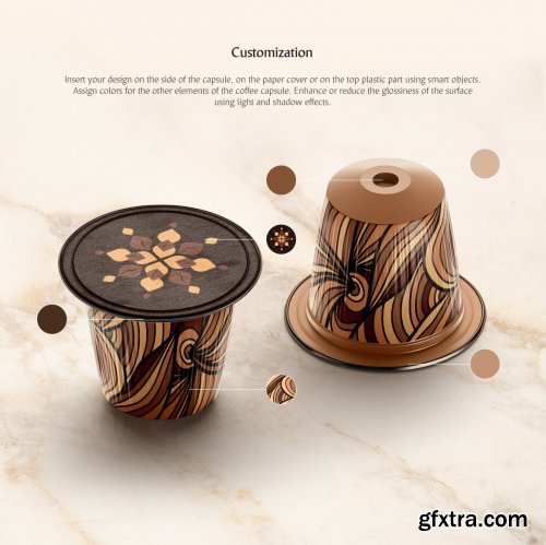 CreativeMarket - Coffee Capsule Mockup 4469791