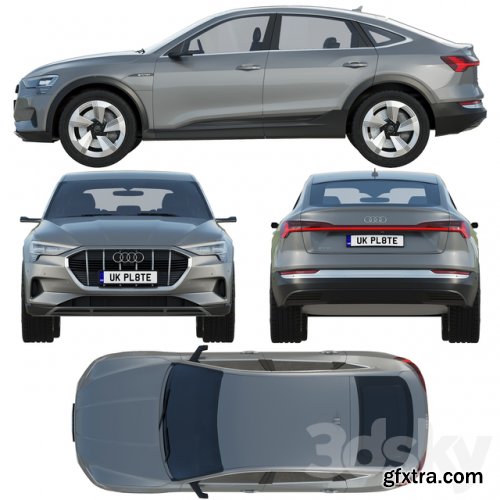 Audi e‑tron Sportback 3D Model