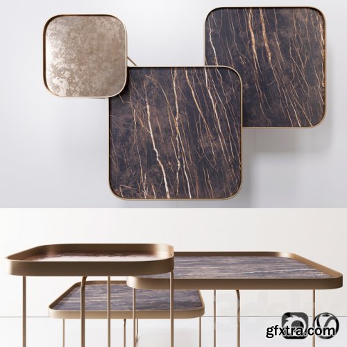 Table by Cattelan Italia model Benny Keramik