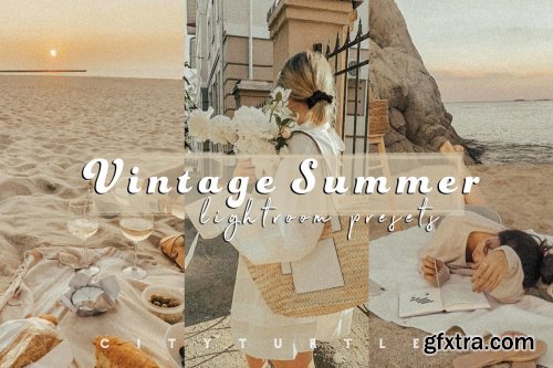 CreativeMarket - Film Grain VINTAGE SUMMER Presets 5452867