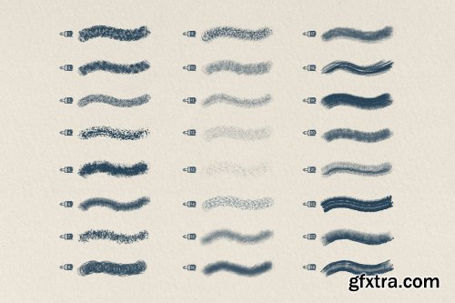 CreativeMarket - Texture Procreate Brushes 6505375