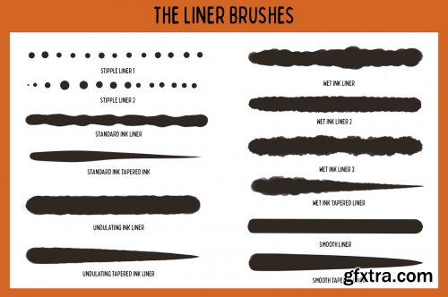 CreativeMarket - Tattoo Art Brushes - Procreate 4692079