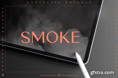 CreativeMarket - Smoke Procreate Brushes 6492851