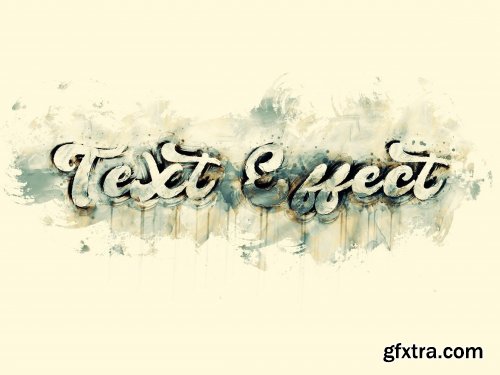 CreativeMarket - Watercolor Text Paint Plugin 6390155