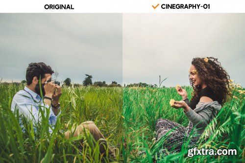 CreativeMarket - Cinegraphy Presets & Actions 6240899