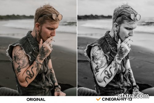 CreativeMarket - Cinegraphy Presets & Actions 6240899