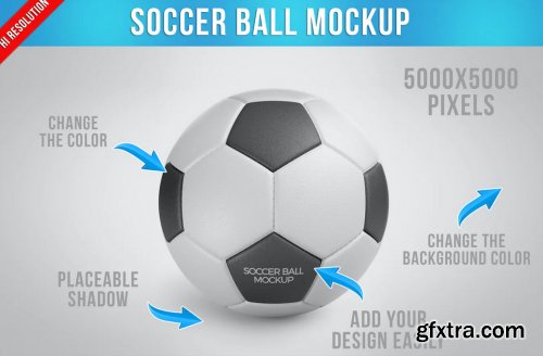 Soccer Ball Mockup