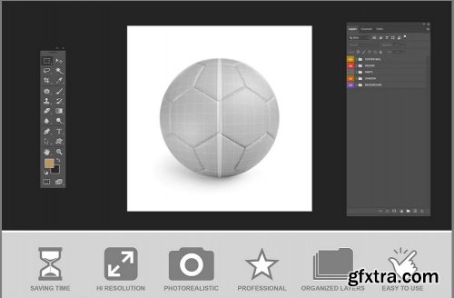 Soccer Ball Mockup