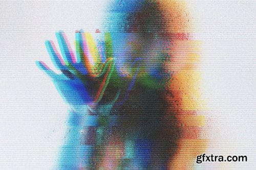 CreativeMarket - Glitch Studio Photo Effects 6526342