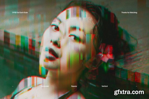 CreativeMarket - Glitch Studio Photo Effects 6526342